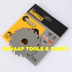 Lamellenfreesblad 102 x 3,9 x 22 mm met 12 HM tanden | DT1306